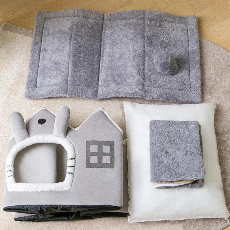 Foldable Dog House Kennel