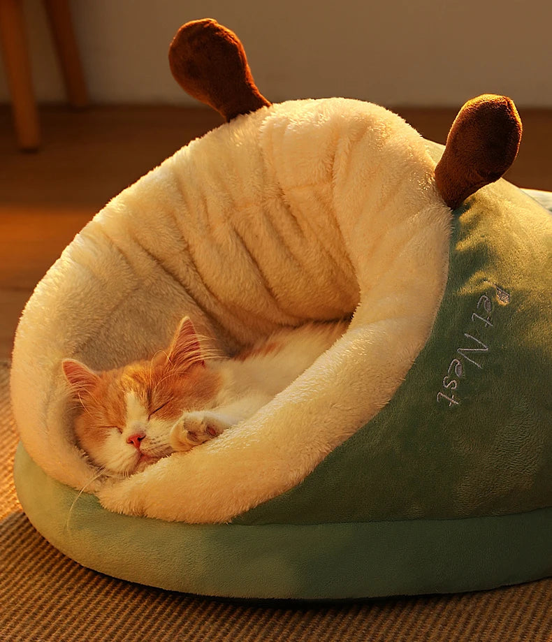 Winter Warm Pet Cat Bed