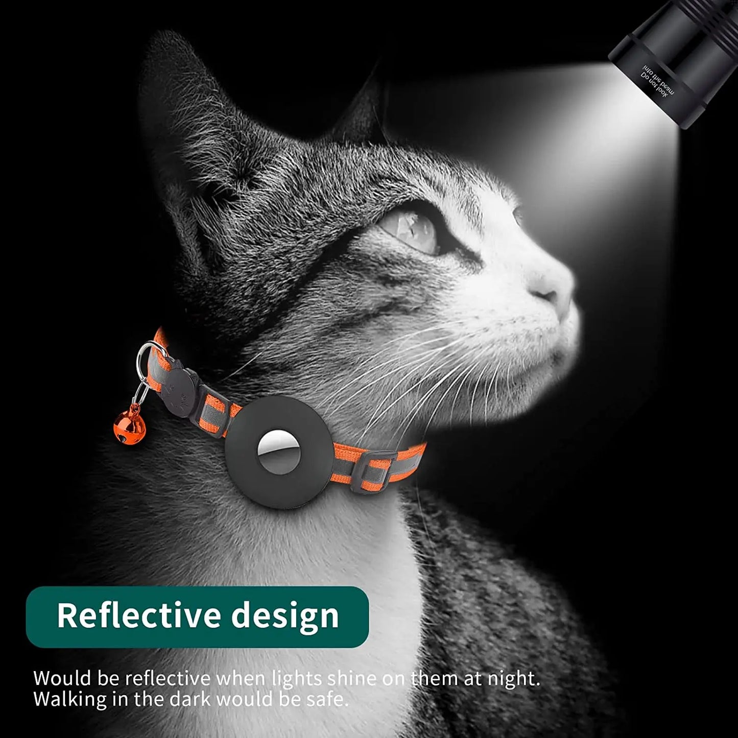 Breakaway Airtag Cat Collar