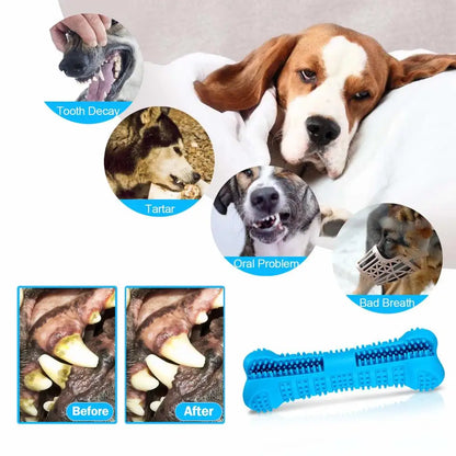 Soft Rubber Dog Toothbrushes