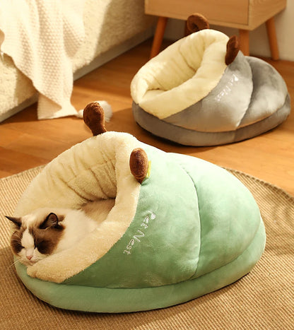 Winter Warm Pet Cat Bed