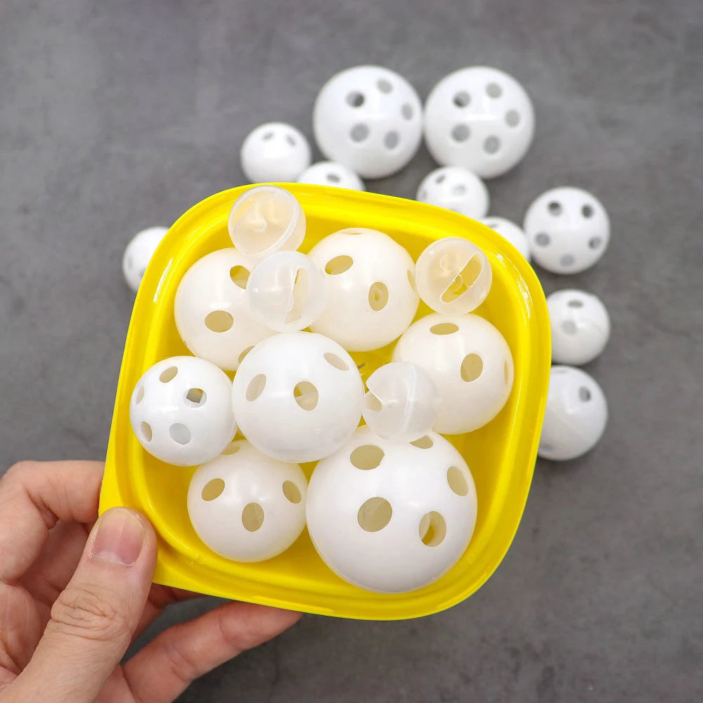 Plastic Rattle Bell Balls