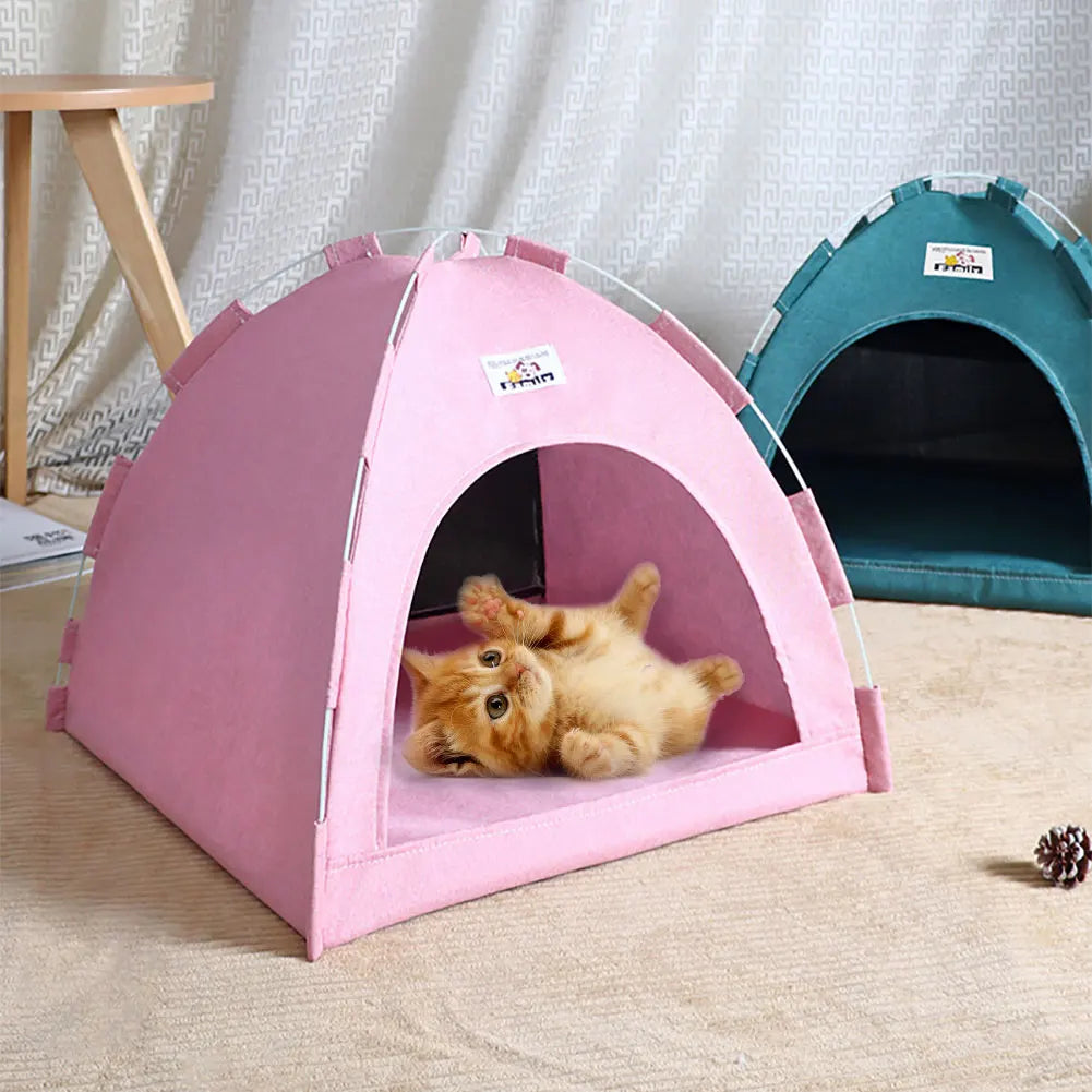 Pet Cat Tent Cave Hut