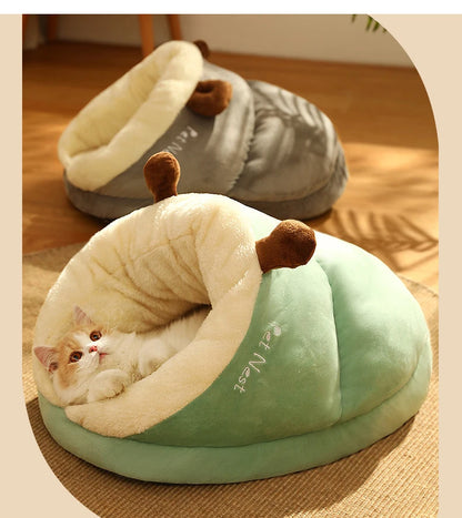 Winter Warm Pet Cat Bed