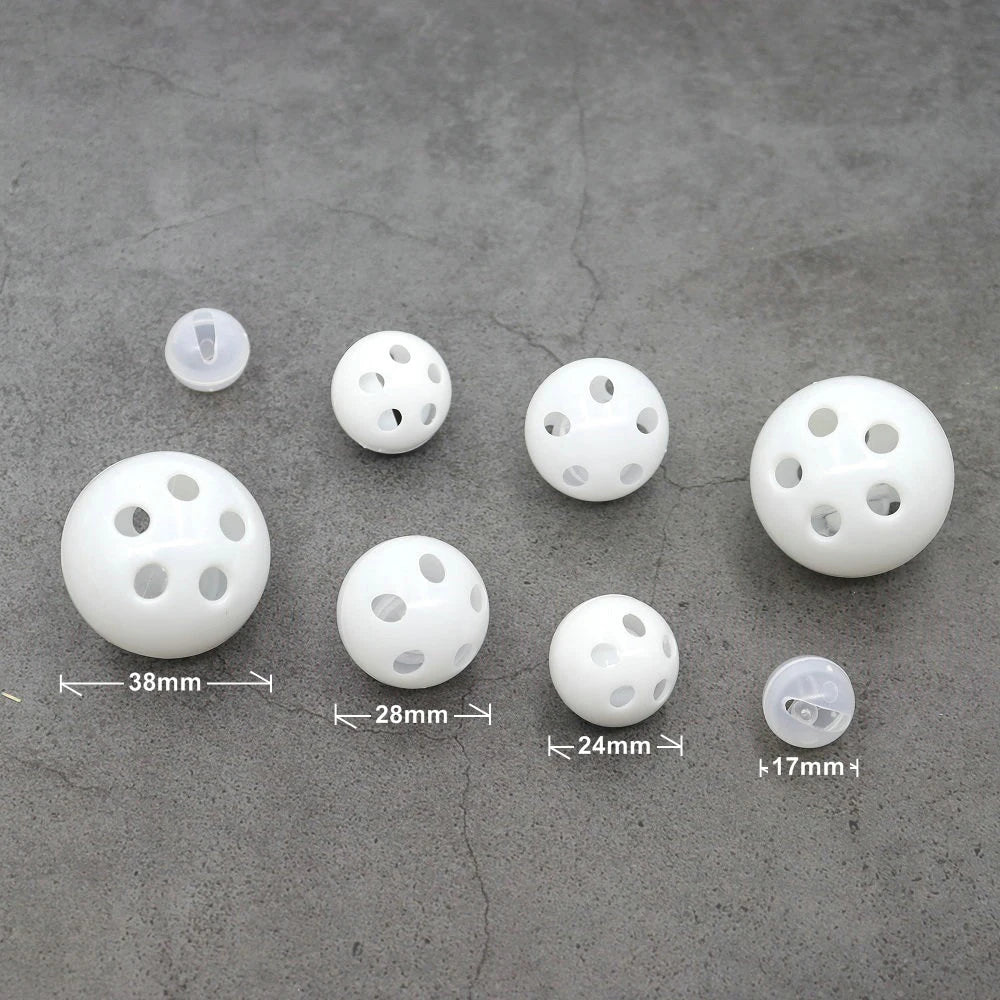 Plastic Rattle Bell Balls