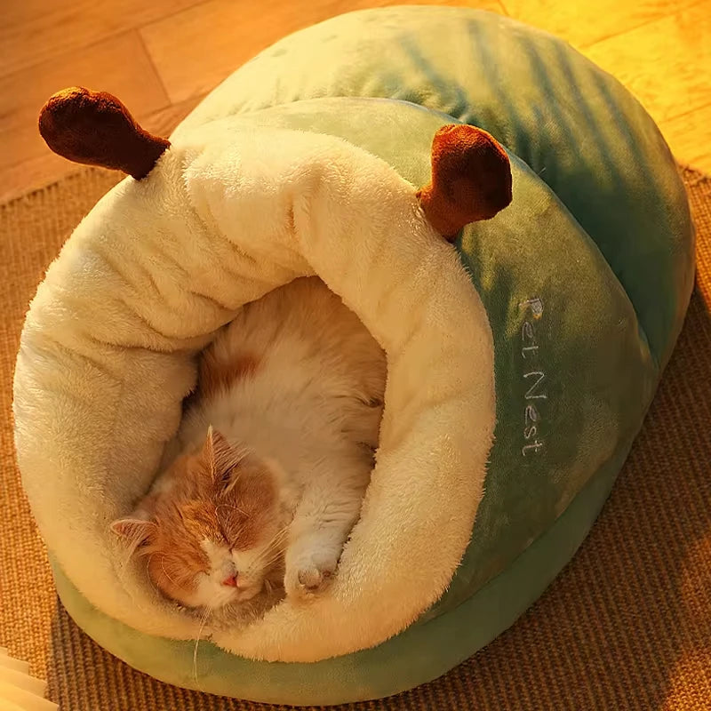 Winter Warm Pet Cat Bed