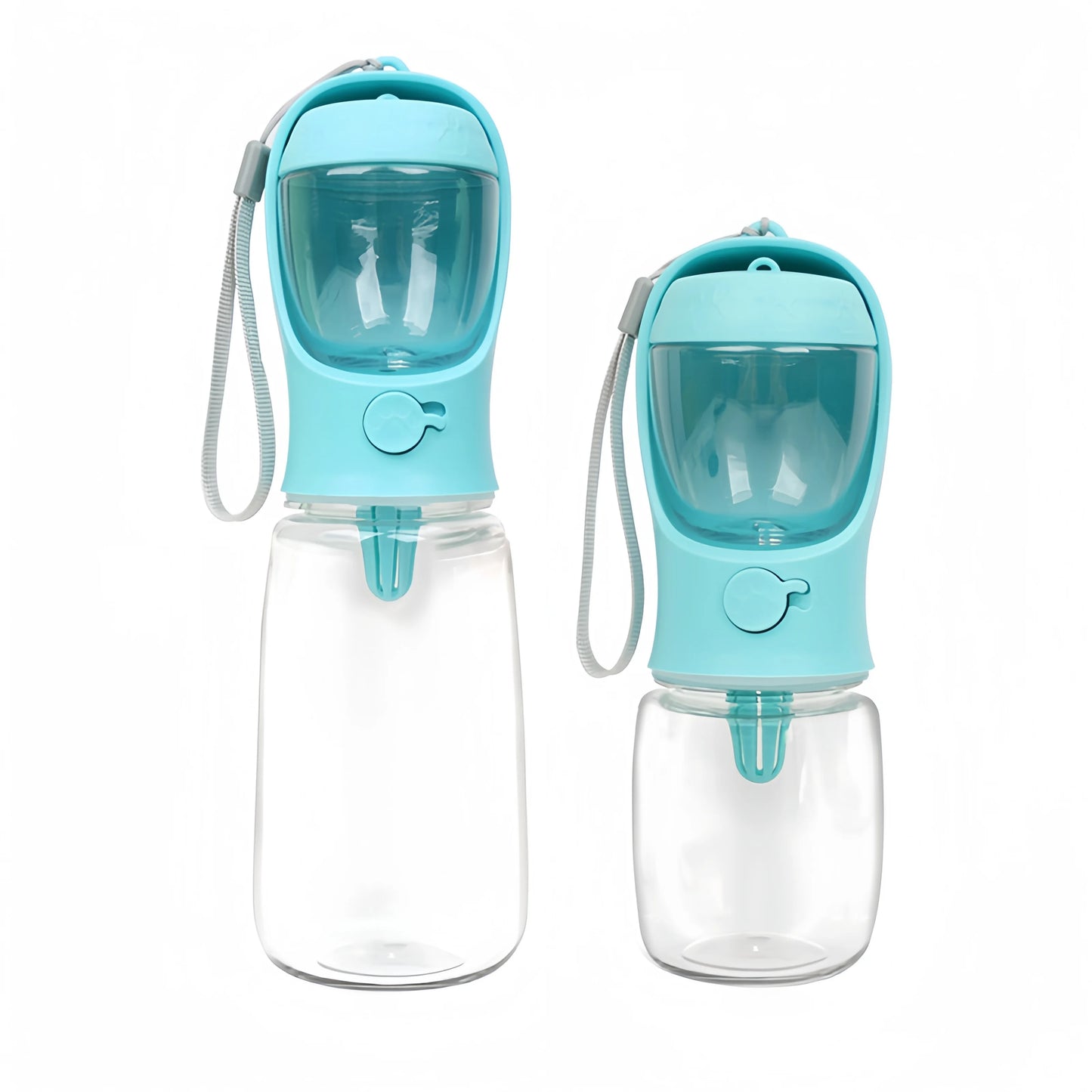 Portable Dog Cat Water Bottle with Storage Food