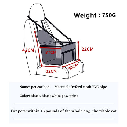 Pet Car Carrier Seat Bag