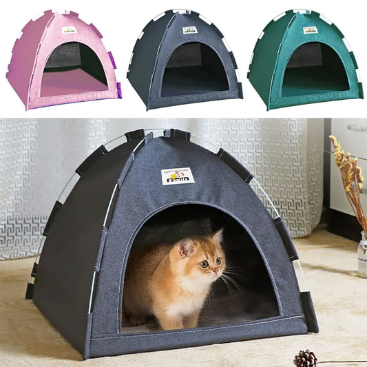 Pet Cat Tent Cave Hut