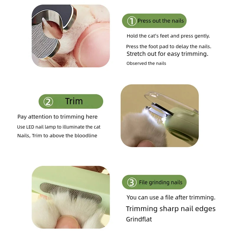 Pet nail clippers