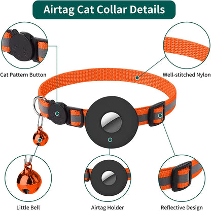 Breakaway Airtag Cat Collar