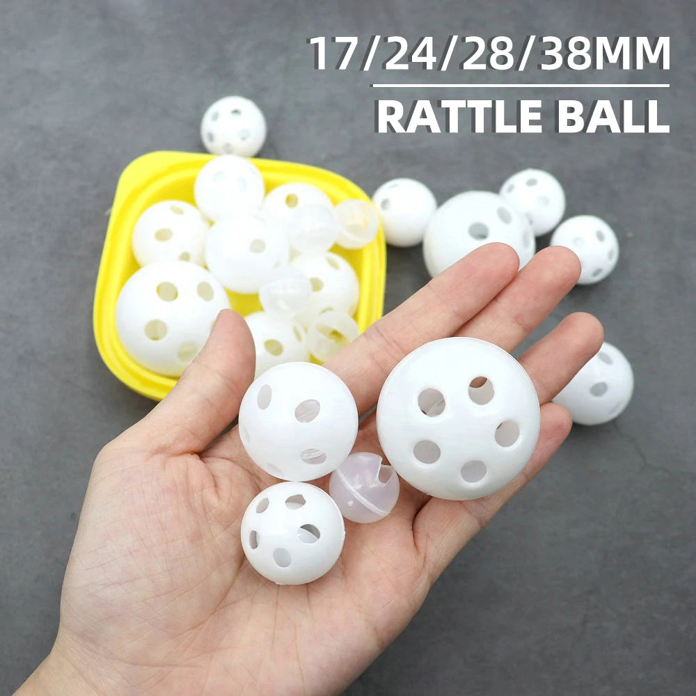 Plastic Rattle Bell Balls