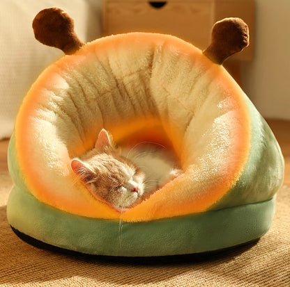 Winter Warm Pet Cat Bed