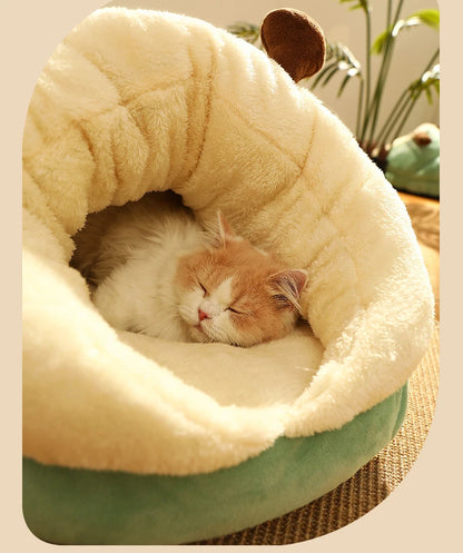 Winter Warm Pet Cat Bed