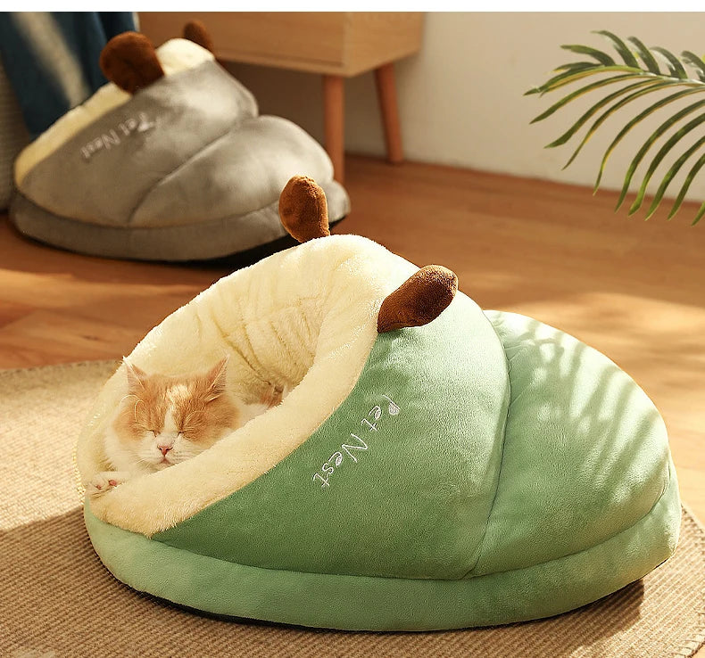 Winter Warm Pet Cat Bed