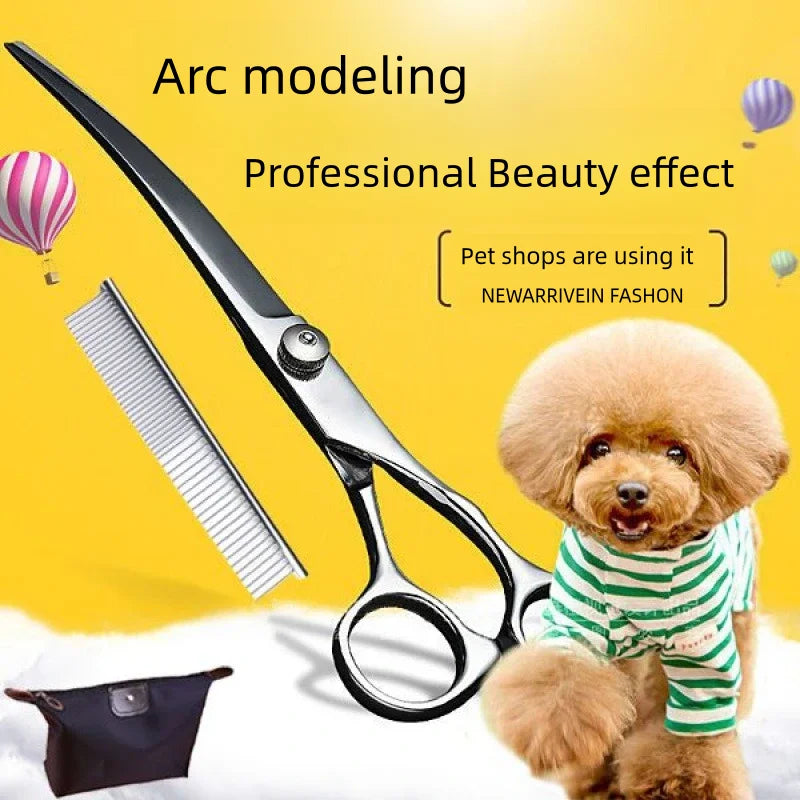 Premium Pet Grooming Scissors Set