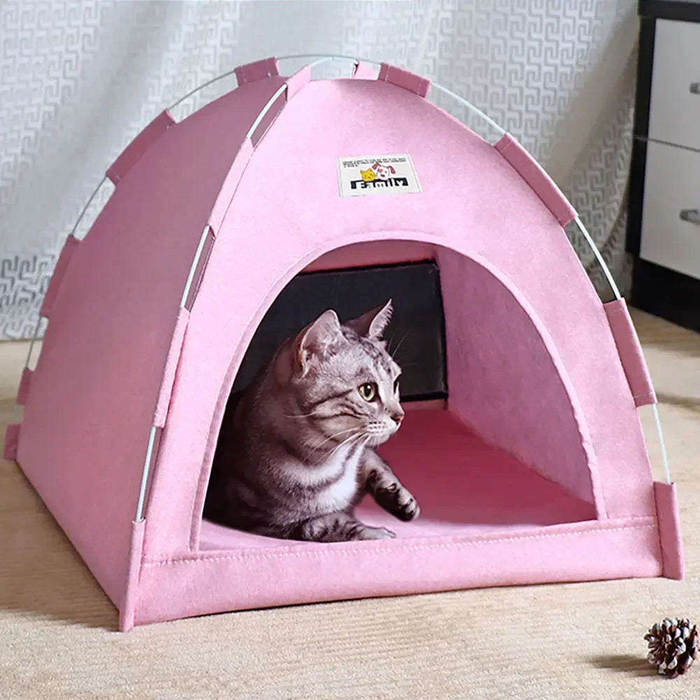 Pet Cat Tent Cave Hut