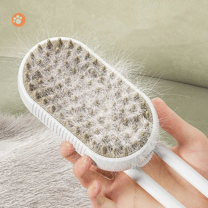 3 In 1 Cat Steam Brush Electric Cat Comb